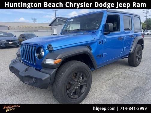 Hydro Blue Pearl 2022 Jeep Wrangler Unlimited Sport Altitude
