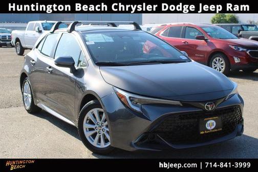 Magnetic Gray Metallic 2023 Toyota Corolla Hatchback SE