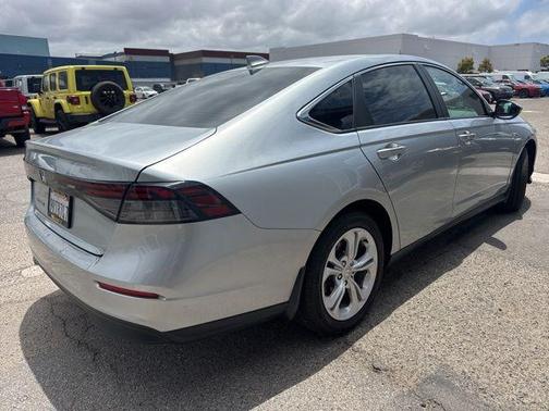 Solar Silver Metallic 2025 Honda Accord LX
