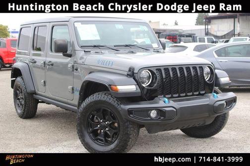 Sting Gray Clearcoat 2023 Jeep Wrangler 4xe Base