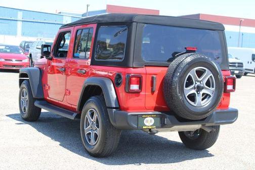 Firecracker Red Clearcoat 2022 Jeep Wrangler Unlimited Sport