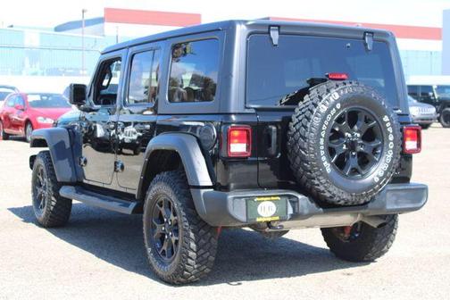 Black Clearcoat 2022 Jeep Wrangler Unlimited Sport
