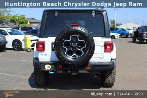 Bright White Clearcoat 2023 Jeep Wrangler 4xe Rubicon