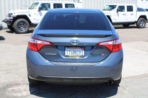 Slate Metallic 2016 Toyota Corolla S Plus