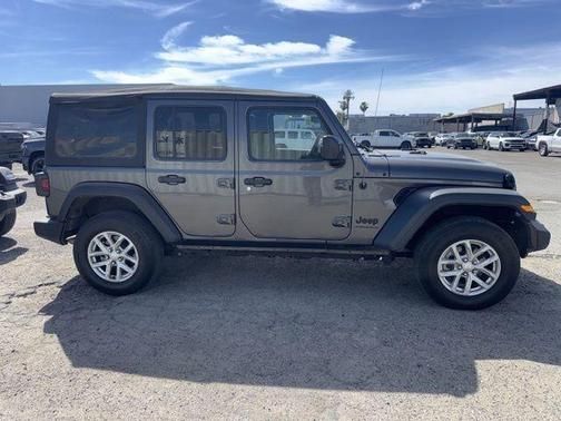 Granite Crystal Clearcoat Metallic 2023 Jeep Wrangler Sport