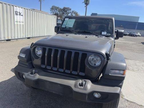 Granite Crystal Clearcoat Metallic 2023 Jeep Wrangler Sport
