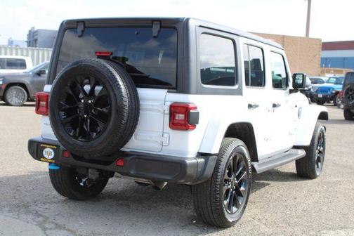 Bright White Clearcoat 2023 Jeep Wrangler 4xe Sahara