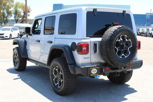 Silver 2023 Jeep Wrangler 4xe Rubicon