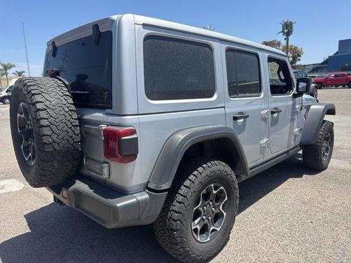 Silver 2023 Jeep Wrangler 4xe Rubicon
