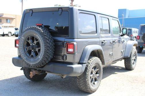 Granite Crystal Clearcoat Metallic 2022 Jeep Wrangler Unlimited Sport