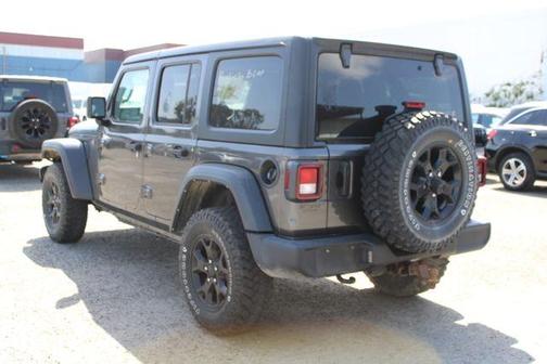 Granite Crystal Clearcoat Metallic 2022 Jeep Wrangler Unlimited Sport