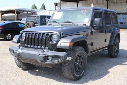 Granite Crystal Clearcoat Metallic 2022 Jeep Wrangler Unlimited Sport