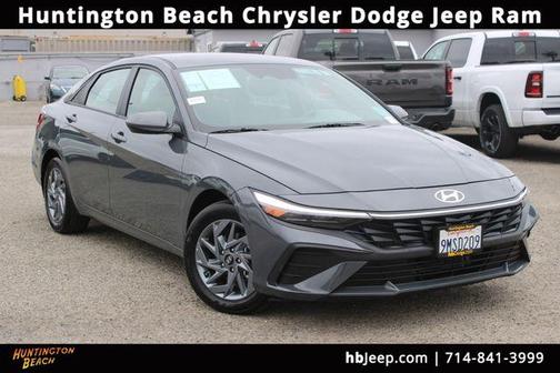 Gray Pearl 2024 Hyundai ELANTRA HEV Blue
