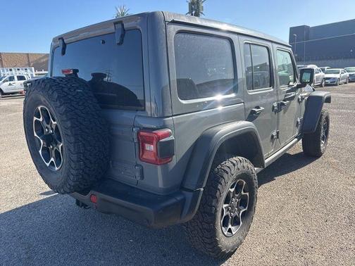 Sting Gray Clearcoat 2023 Jeep Wrangler 4xe Rubicon