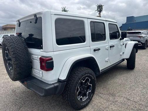 Bright White Clearcoat 2022 Jeep Wrangler Unlimited 4xe Rubicon