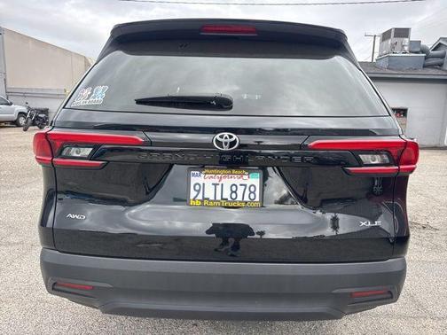 Midnight Black Metallic 2024 Toyota Grand Highlander XLE