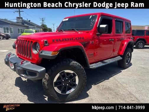 Red Clearcoat 2022 Jeep Wrangler Unlimited Rubicon
