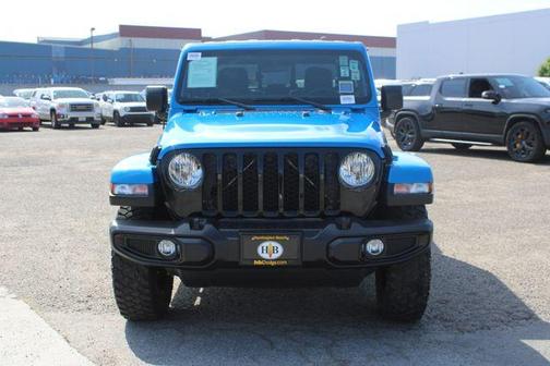 Hydro Blue Pearlcoat 2022 Jeep Gladiator Sport