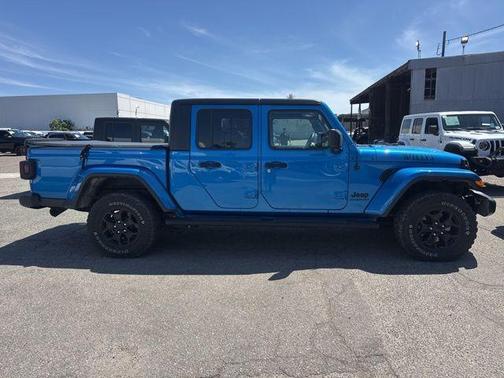 Hydro Blue Pearlcoat 2022 Jeep Gladiator Sport