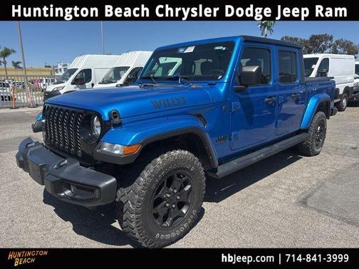 Hydro Blue Pearlcoat 2022 Jeep Gladiator Sport