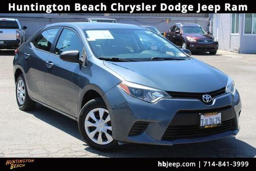 Classic Silver Metallic 2015 Toyota Corolla L