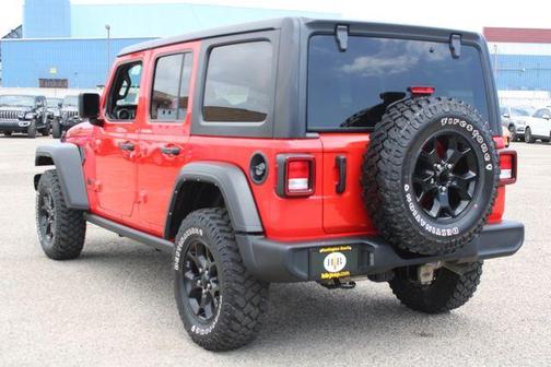 Firecracker Red Clearcoat 2022 Jeep Wrangler Unlimited Sport
