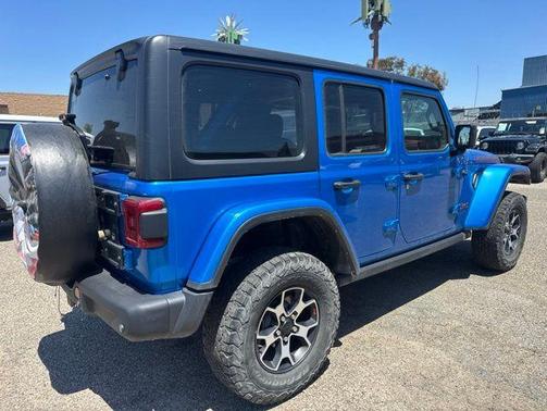 Blue Pearl 2022 Jeep Wrangler Unlimited Rubicon