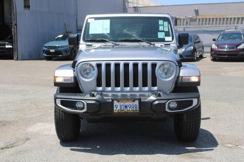 Billet Silver Metallic Clearcoat 2020 Jeep Wrangler Unlimited Sahara