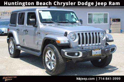 Billet Silver Metallic Clearcoat 2020 Jeep Wrangler Unlimited Sahara