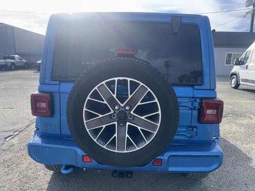Hydro Blue Pearl 2023 Jeep Wrangler 4xe Sahara