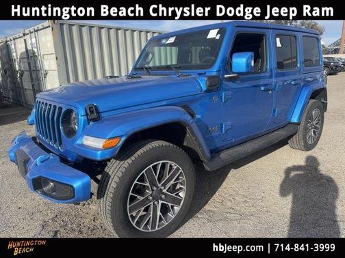 Hydro Blue Pearl 2023 Jeep Wrangler 4xe Sahara