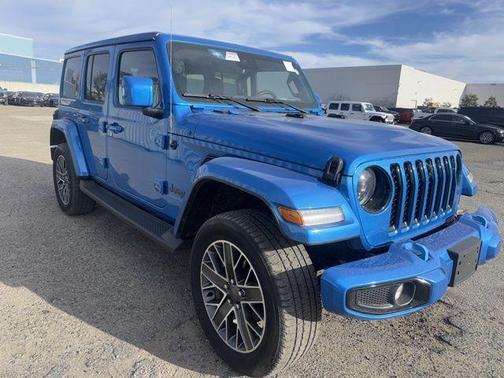 Hydro Blue Pearl 2023 Jeep Wrangler 4xe Sahara