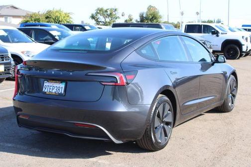 Stealth Gray 2025 Tesla Model 3 Long Range