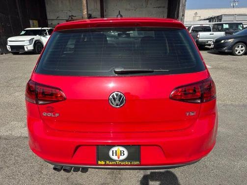 Tornado Red 2017 Volkswagen Golf TSI Wolfsburg Edition 4-Door