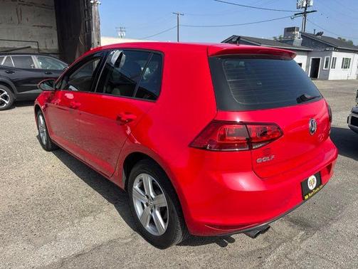Tornado Red 2017 Volkswagen Golf TSI Wolfsburg Edition 4-Door