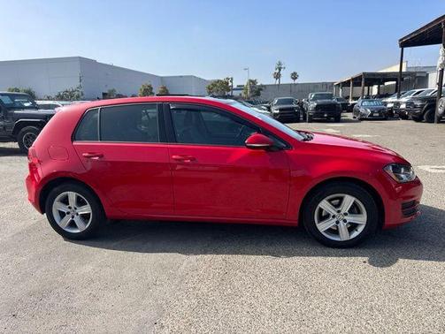 Tornado Red 2017 Volkswagen Golf TSI Wolfsburg Edition 4-Door