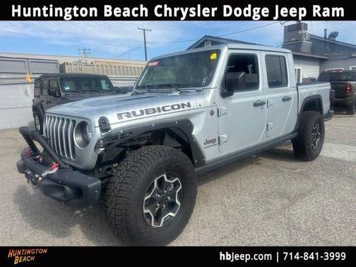 Silver Zynith Clearcoat 2022 Jeep Gladiator Rubicon