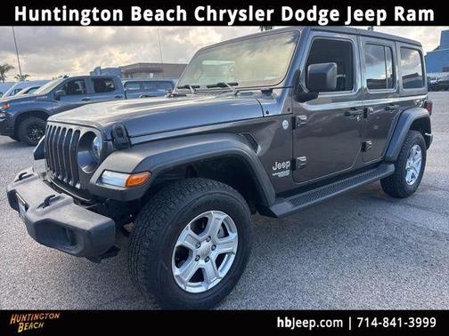 Granite Crystal Clearcoat Metallic 2020 Jeep Wrangler Unlimited Sport