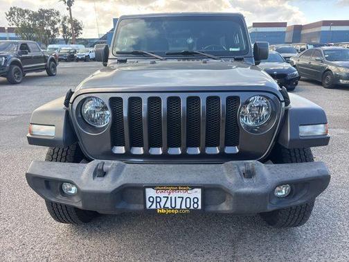 Granite Crystal Clearcoat Metallic 2020 Jeep Wrangler Unlimited Sport