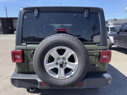 Sarge Green Clearcoat 2022 Jeep Wrangler Unlimited Sport