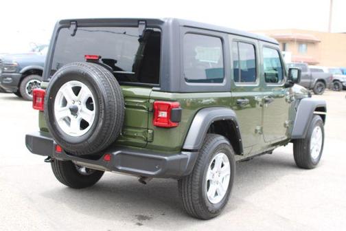 Sarge Green Clearcoat 2022 Jeep Wrangler Unlimited Sport