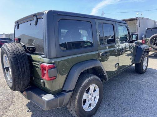 Sarge Green Clearcoat 2022 Jeep Wrangler Unlimited Sport