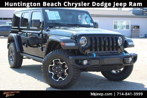 Black Clearcoat 2022 Jeep Wrangler Unlimited 4xe Rubicon
