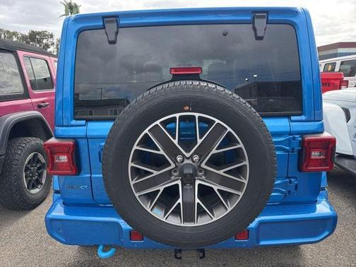 Hydro Blue Pearl 2023 Jeep Wrangler 4xe Sahara
