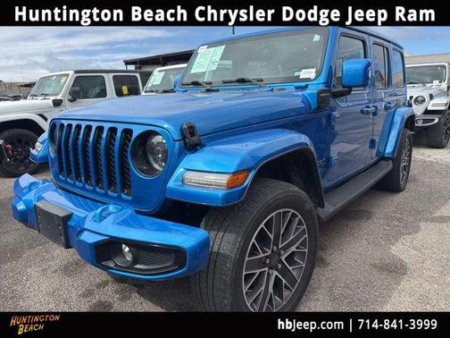 Hydro Blue Pearl 2023 Jeep Wrangler 4xe Sahara