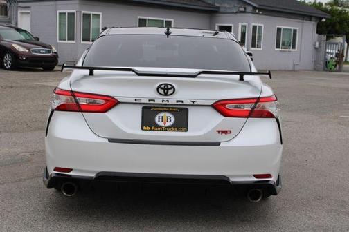 Midnight Black Metallic 2020 Toyota Camry TRD V6