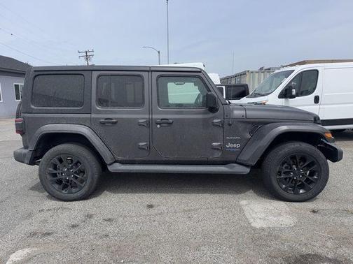 Granite Crystal Clearcoat Metallic 2021 Jeep Wrangler Unlimited 4xe Sahara