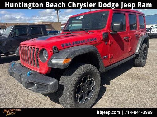 Firecracker Red Clearcoat 2023 Jeep Wrangler 4xe Rubicon