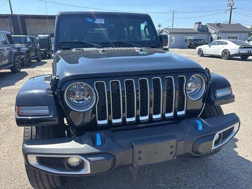 Black Clearcoat 2023 Jeep Wrangler 4xe Sahara