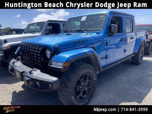 Hydro Blue Pearlcoat 2022 Jeep Gladiator Sport